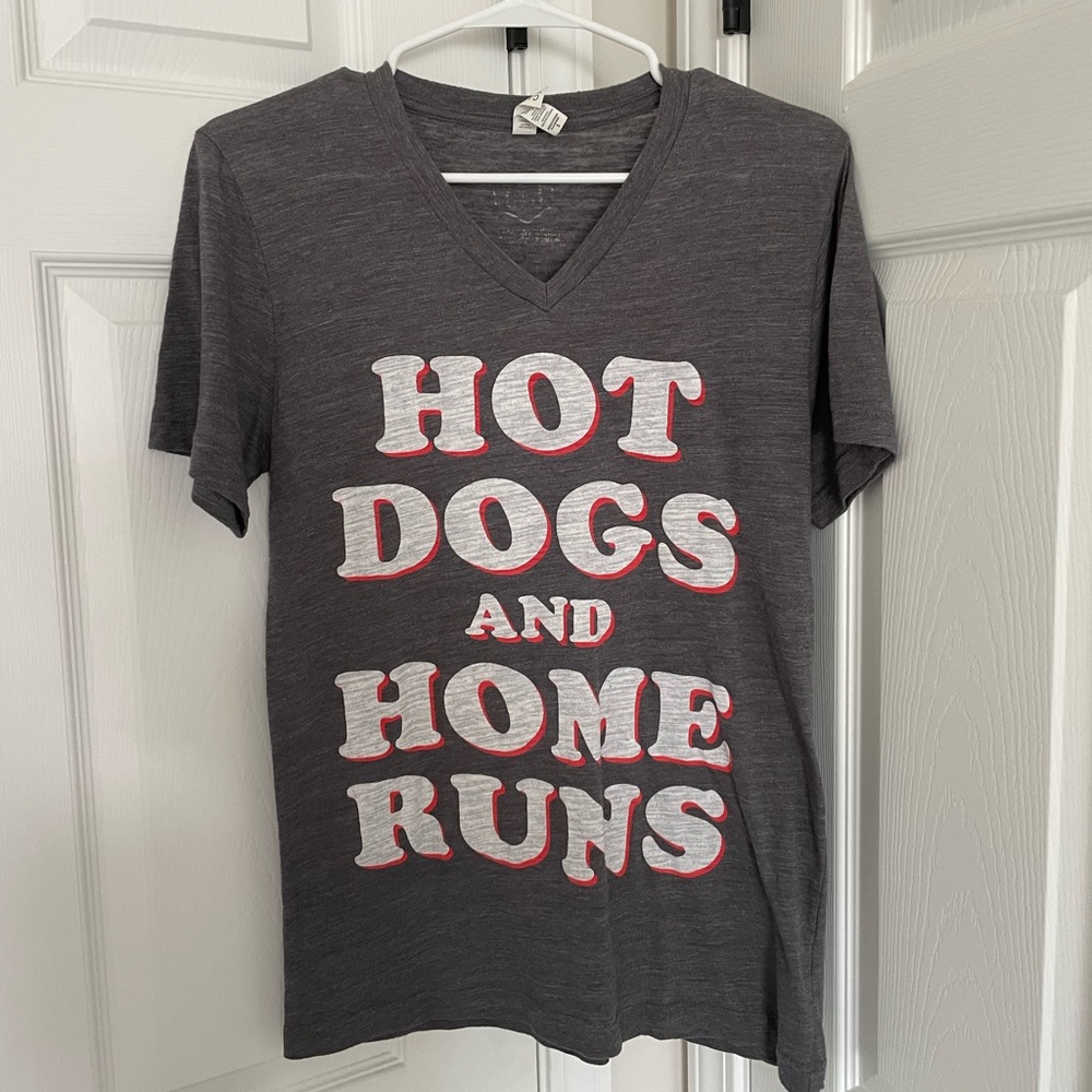 Hot dogs and home runs T-shirt